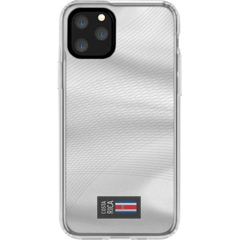 Costa Rica Soccer Flag iPhone 11 Pro Clear Case